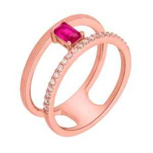 Anillo Hypnotic rosa