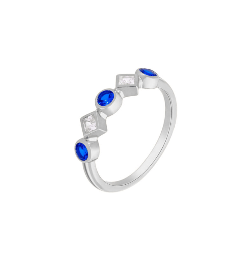 Anillo angel plata
