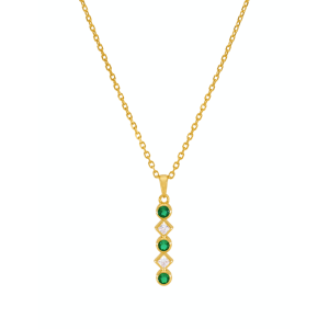Collar file angel dorado