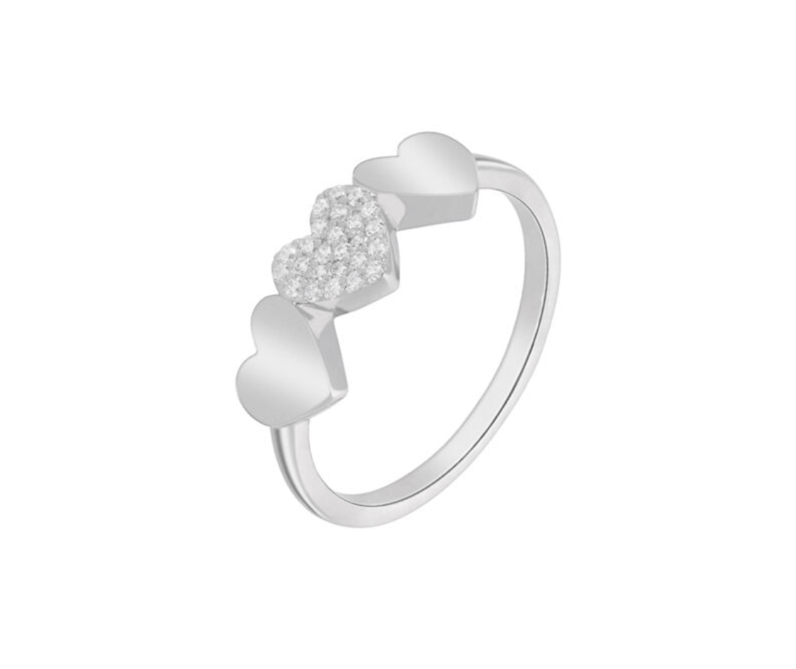 Anillo corazones