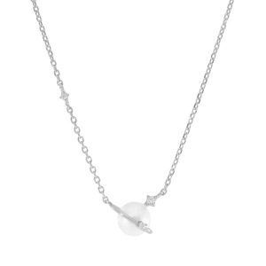 Collar perla planeta