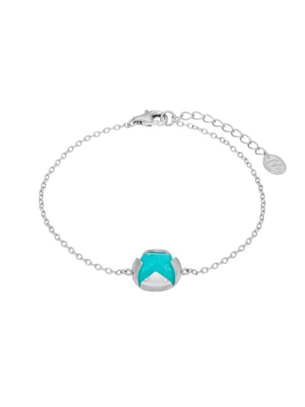 Pulsera amazonita natural