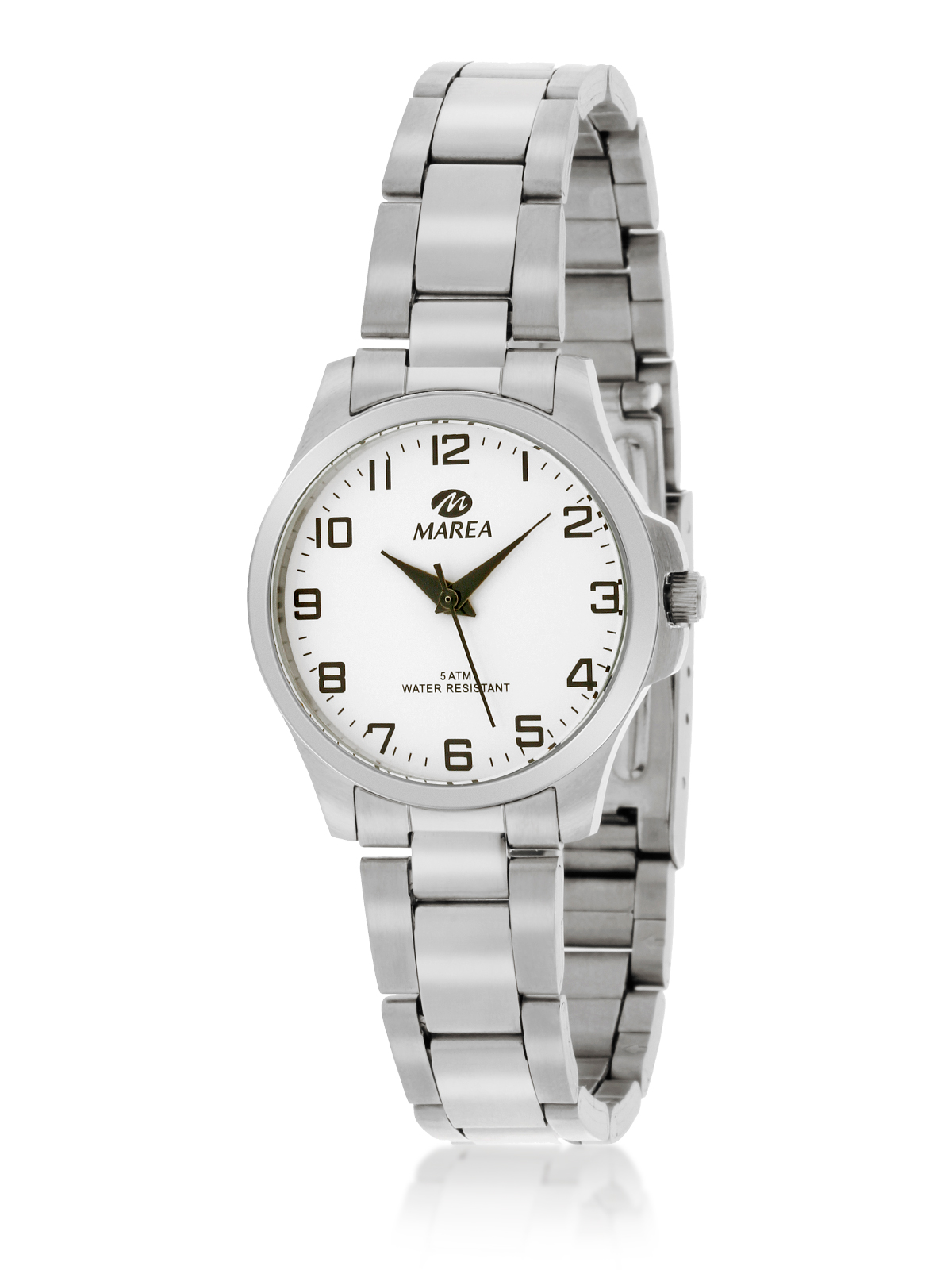 Reloj Steel Acero con detalles en negro