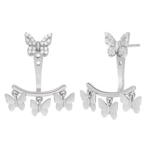 Pendientes mariposa