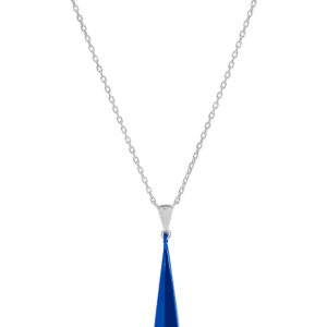 Collar geométrico Saphire blue