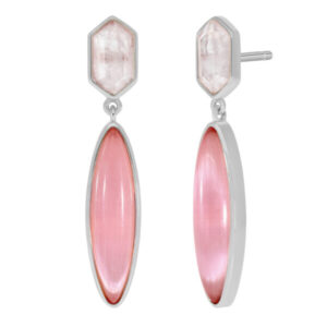 pendientes rosa dubai
