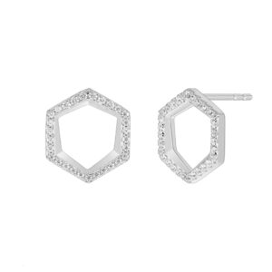 Pendientes hexagonal